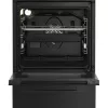 Whirlpool W5G8LMSWTB vabalt seisev pliit Elektriahi Gaasipliit Must