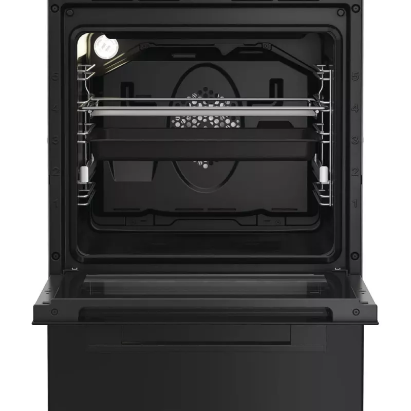 Whirlpool W5G8LMSWTB vabalt seisev pliit Elektriahi Gaasipliit Must