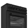 Whirlpool W5G8LMSWTB vabalt seisev pliit Elektriahi Gaasipliit Must