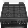 Whirlpool 859991716090 pliit Eraldiseisev pliit Elektriline Gaas Must