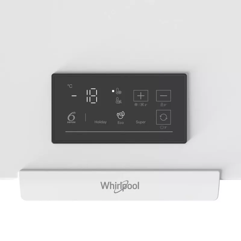 Whirlpool W3RHS19EW2 sügavkülmik eraldiseisev 198 L valge