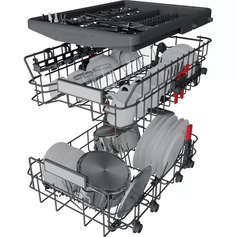 Whirlpool WSIP 4O33 PFE täielikult sisseehitatud 10 komplekti