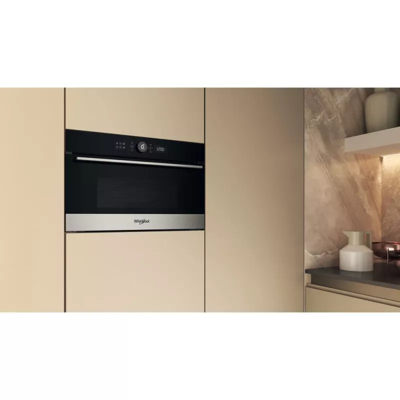 Whirlpool WMD54MX Must, Roostevaba teras Grill mikrolaineahi Sisseehitatav 31 L 1000 W