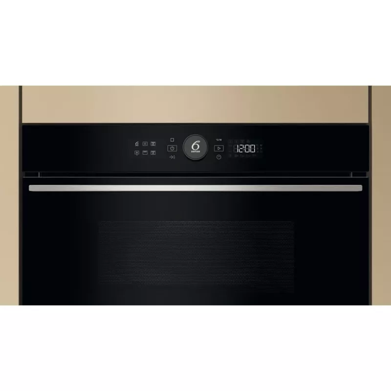 Whirlpool WMD54MX Must, Roostevaba teras Grill mikrolaineahi Sisseehitatav 31 L 1000 W