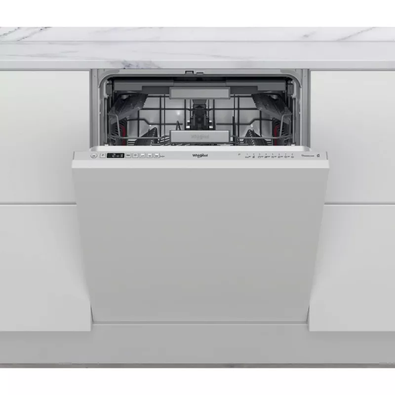 Whirlpool WIO 3O26 PL täielikult sisseehitatav 14 nõudekomplekti kohta