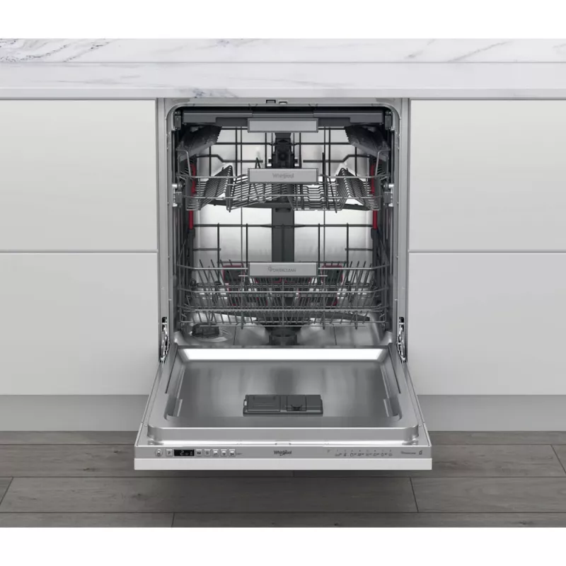 Whirlpool WIO 3O26 PL täielikult sisseehitatav 14 nõudekomplekti kohta