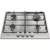 Whirlpool TGML 650 IX Roostevaba teras Sisseehitatud 58 cm Gaas 4 tsooni