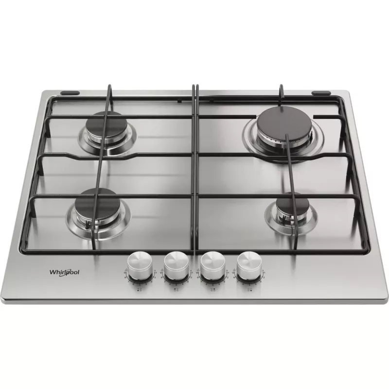 Whirlpool TGML 650 IX Roostevaba teras Sisseehitatud 58 cm Gaas 4 tsooni