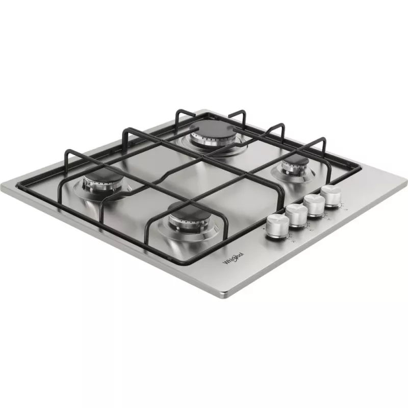 Whirlpool TGML 650 IX Roostevaba teras Sisseehitatud 58 cm Gaas 4 tsooni