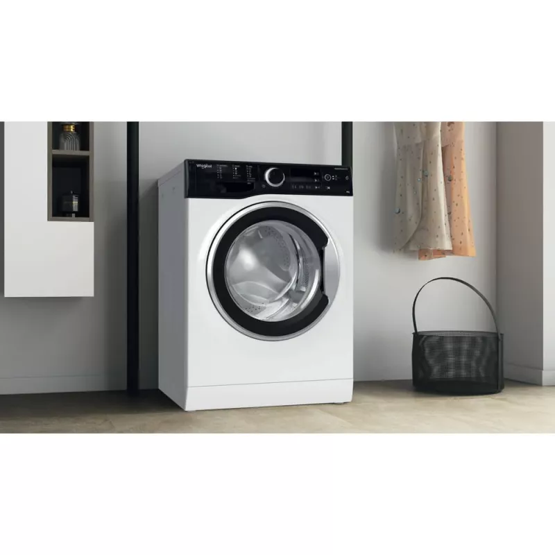 Whirlpool WRBSB 6249 S EU pesumasin eesttäidetav 6 kg 1151 p/min must, valge