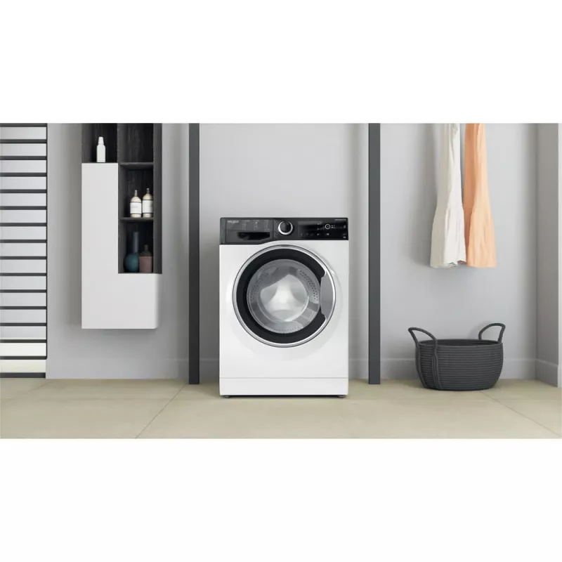 Whirlpool WRBSB 6249 S EU pesumasin eesttäidetav 6 kg 1151 p/min must, valge