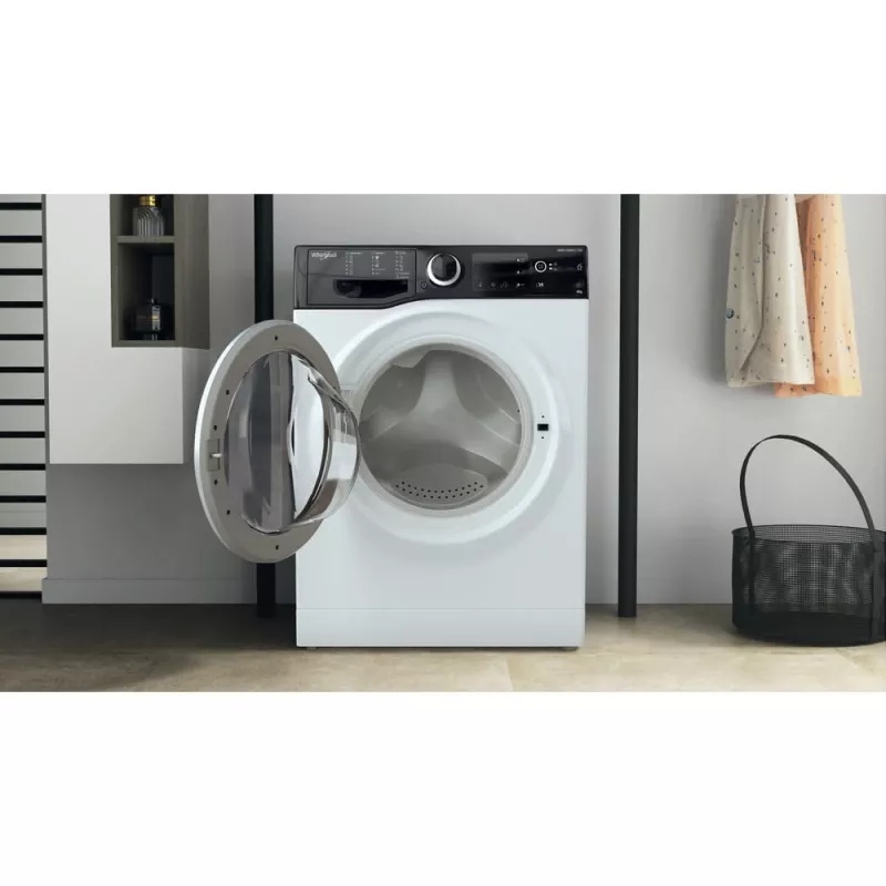 Whirlpool WRBSB 6249 S EU pesumasin eesttäidetav 6 kg 1151 p/min must, valge