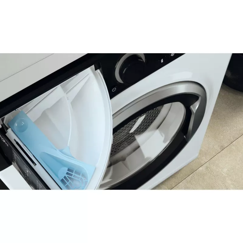 Whirlpool WRBSB 6249 S EU pesumasin eesttäidetav 6 kg 1151 p/min must, valge