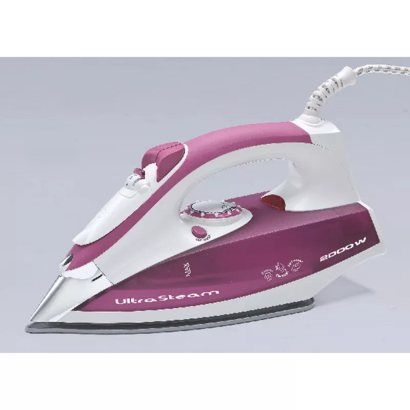 Ariete 6215 aurutriikraud 2200 W – roostevabast terasest tald – 280 ml paak – roosa