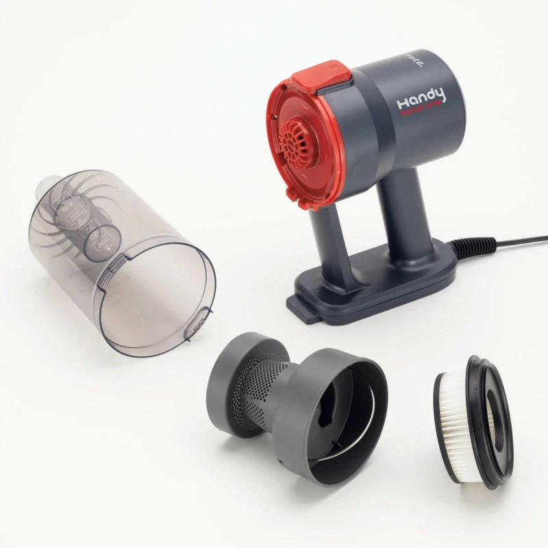 Ariete 2708 Handy Force One, elektriline luud ja käsitolmuimeja, 600 W, 2-in-1, tsüklontehnoloogia, kotita, paak 0,6 l, HEPA-filter.