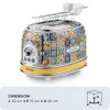 Ariete 0155/0P 6 2 viilu 810 W Sinine, Kollane