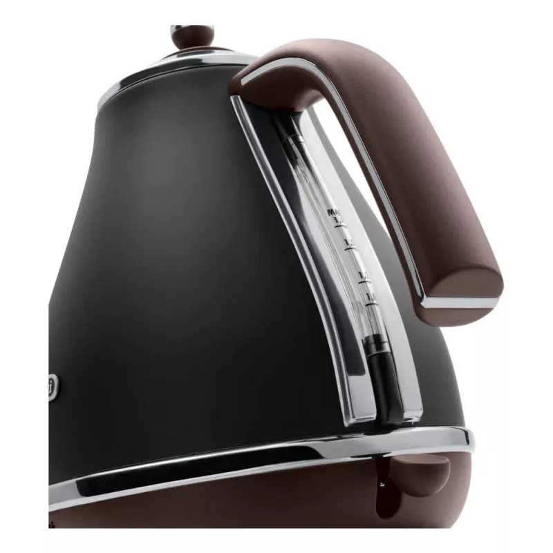 De’Longhi KBOV 2001.BK elektriline veekeetja 1,7 L 2000 W must, pruun