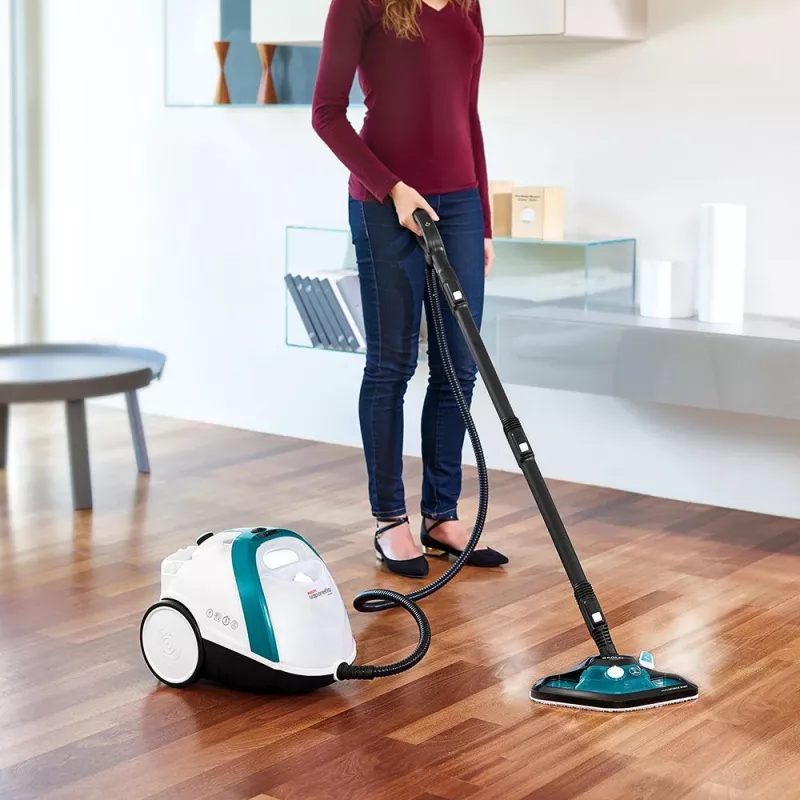 Polti Vaporetto Smart 100_T silindriline aurupuhasti 1500 W sinine, valge