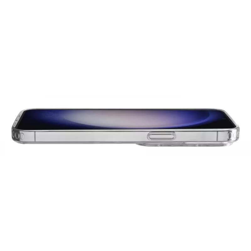Cellularline Clear Protect - Galaxy S24 kõva ümbris kummist servadega