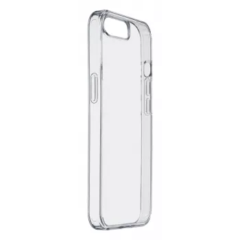 Cellularline Clear Protect - iPhone 16e/17e kõva ümbris kummist äärtega