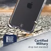 Cellularline Clear Protect - iPhone 16e/17e kõva ümbris kummist äärtega