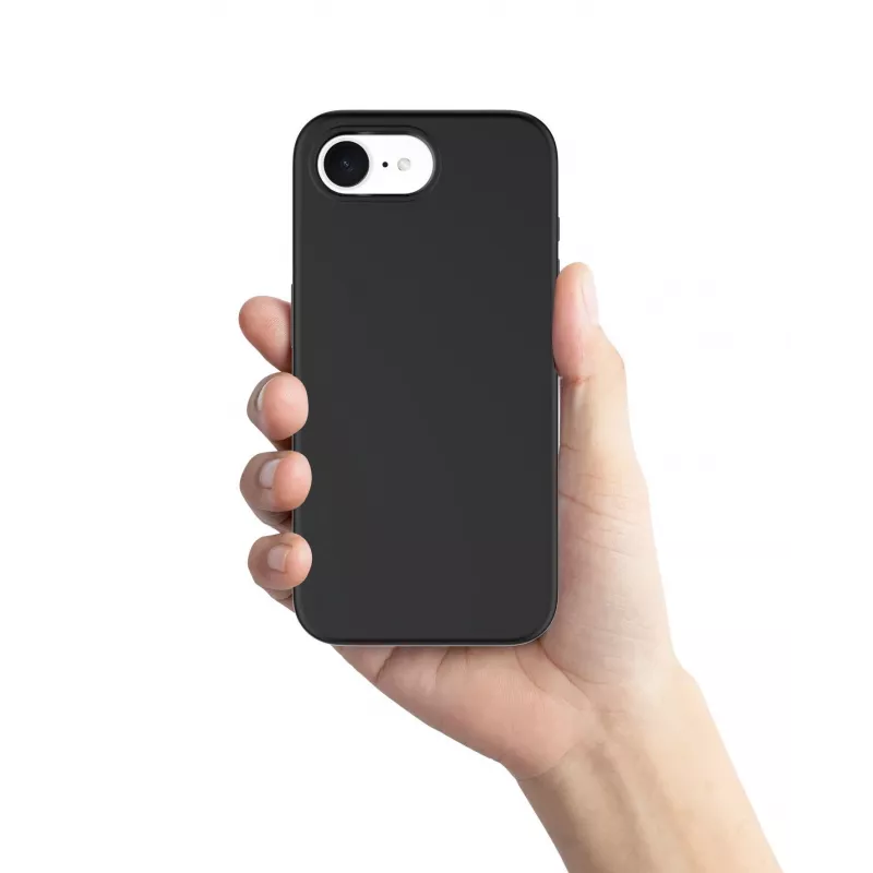 Cellularline Sensation - iPhone 16e/17e pehme puutega silikoonümbris sisseehitatud Microban® antibakteriaalse tehnoloogiaga