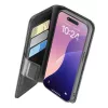 Cellularline Book Agenda - iPhone 16e/17e nahkeffektiga raamatustiilis ümbris magnetkinnitusega