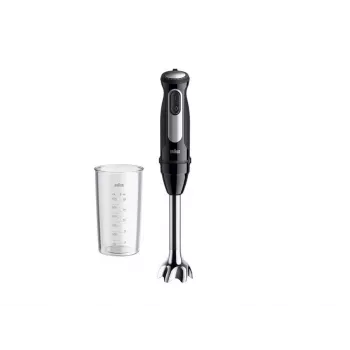 Braun MultiQuick 5 Pro 0,6 l saumikser 1000 W must, hõbedane