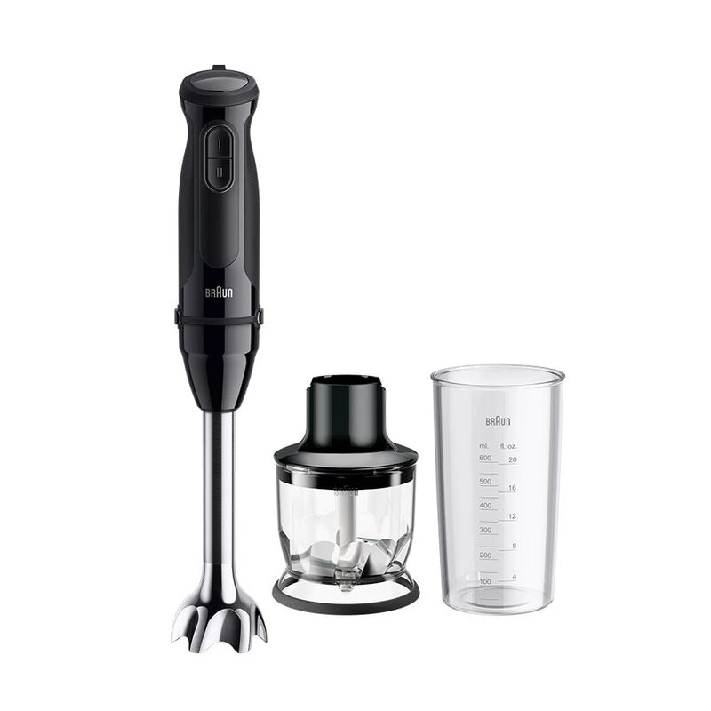 Braun MultiQuick 3 MQ30201M 0,6 L saumikser 900 W Must, satiinteras