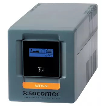 Socomec NETYS PE NPE-1000-LCD katkematu toiteallikas (UPS) Line-Interactive 1 kVA 600 W 4 vahelduvvoolu pistikupesa