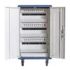 Techly I-CABINET-30DUTY kaasaskantavate seadmete halduskäru/kapp valge, sinine