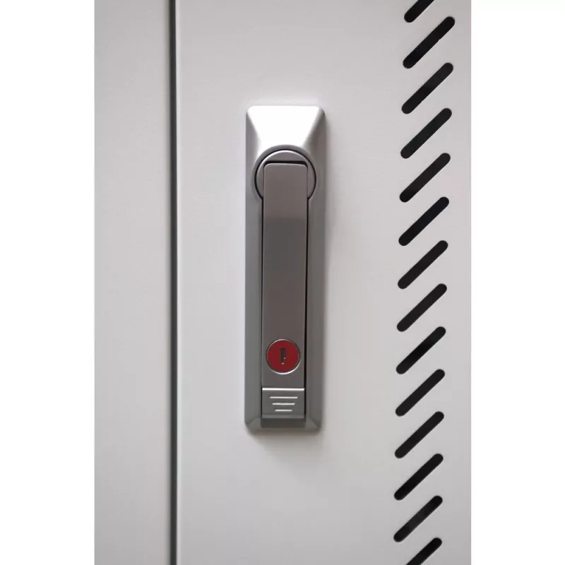 Techly I-CABINET-30DUTY kaasaskantavate seadmete halduskäru/kapp valge, sinine