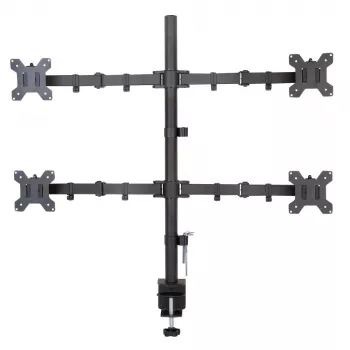 Techly ICA-LCD 382-Q monitori kinnitus / alus 68,6 cm (27 tolli) Lauale Must