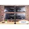 Techly ICA-LCD 382-Q monitori kinnitus / alus 68,6 cm (27 tolli) Lauale Must