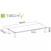 Techly universaalne lauapealne monitori alus, vabaltseisev, 20 kg, 33 cm (13 tolli), 81,3 cm (32 tolli), läbipaistev