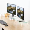 Techly universaalne lauapealne monitori alus, vabaltseisev, 20 kg, 33 cm (13 tolli), 81,3 cm (32 tolli), läbipaistev