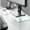 Techly universaalne lauapealne monitori alus, vabaltseisev, 20 kg, 33 cm (13 tolli), 81,3 cm (32 tolli), läbipaistev