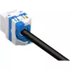 Techly CAT 6a KeyStone RJ45 Jack UTP varjestamata tööriistavaba IWP-MD C6A/UROTT
