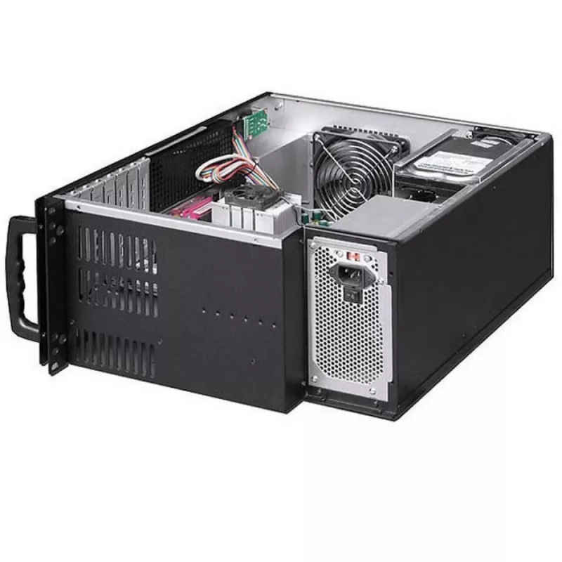 Techly Chassis Industrial Rack 19/Desktop 4U Ultra Compact Must” I-CASE MP-P4HX-BLK6