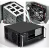Techly Chassis Industrial Rack 19/Desktop 4U Ultra Compact Must” I-CASE MP-P4HX-BLK6