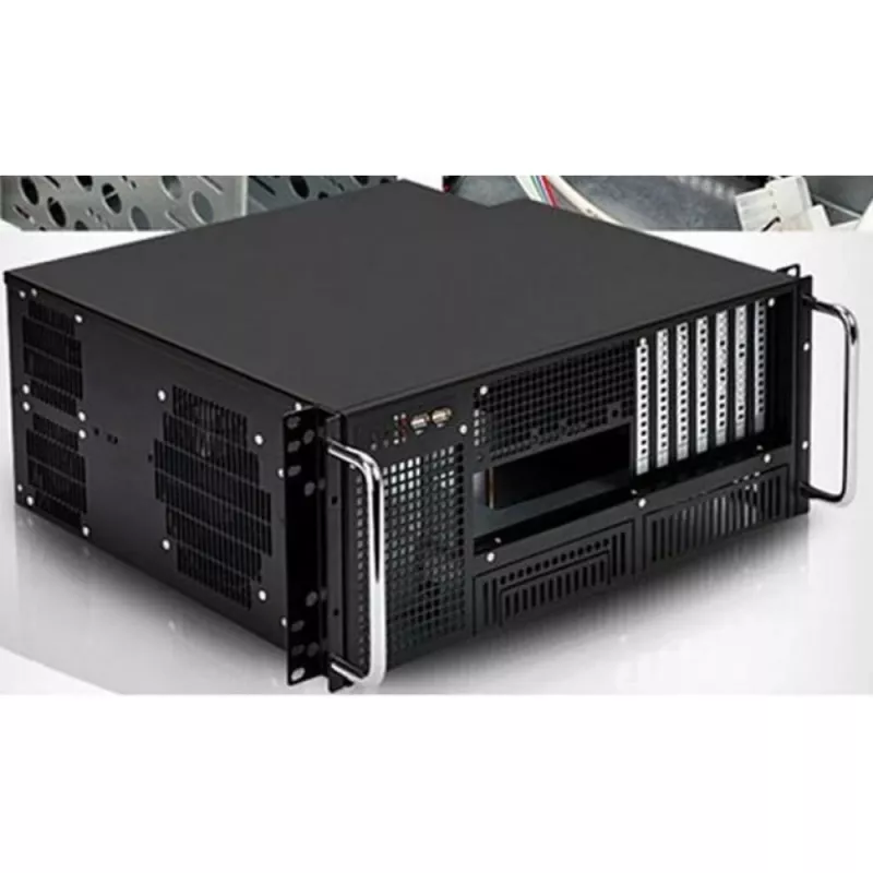 Techly Chassis Industrial Rack 19/Desktop 4U Ultra Compact Must” I-CASE MP-P4HX-BLK6