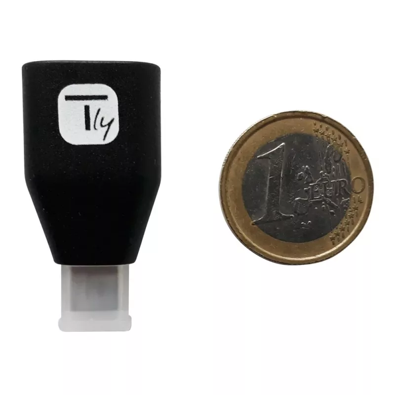 Techly USB-C isane USB-A emane adapter must, USB A, USB C, must