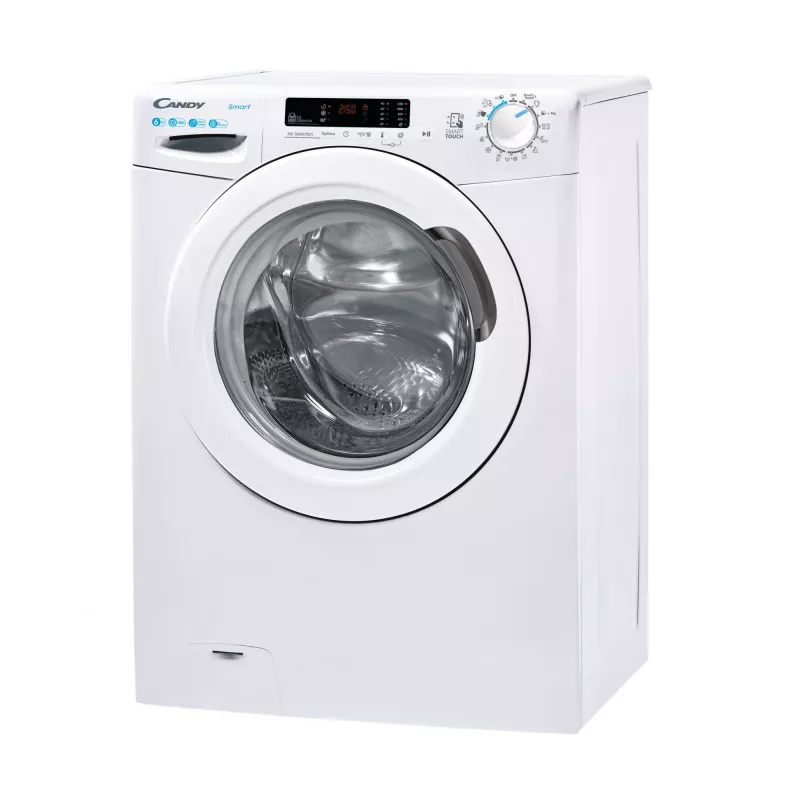 Candy Smart CS4 1262DE/1-S pesumasin eestlaetav 6 kg 1200 RPM valge