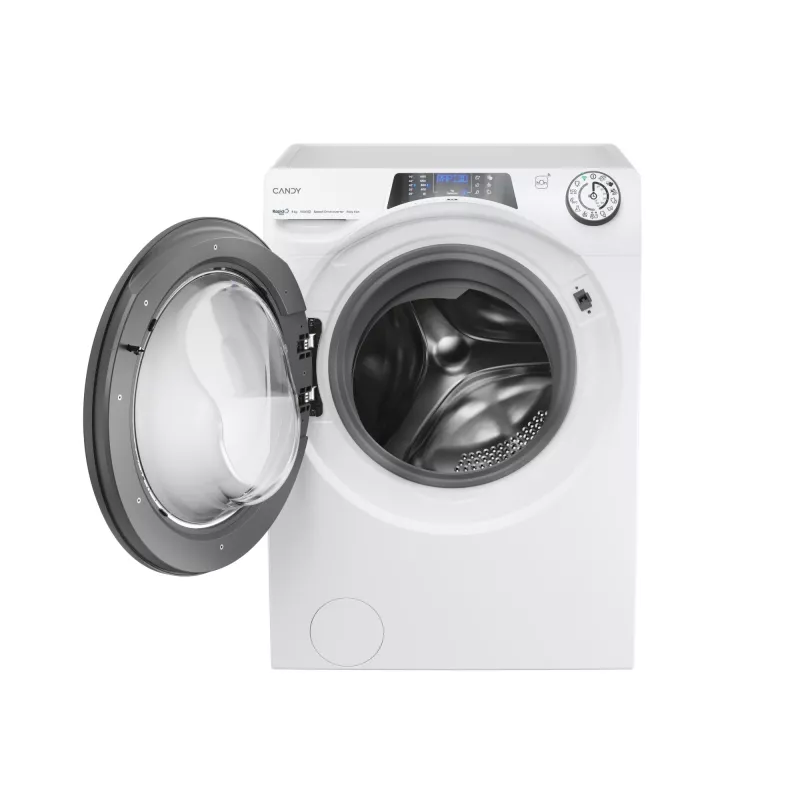 Candy RapidÓ PRO RP 486BWMR/1-S pesumasin eestlaetav 8 kg 1400 RPM valge