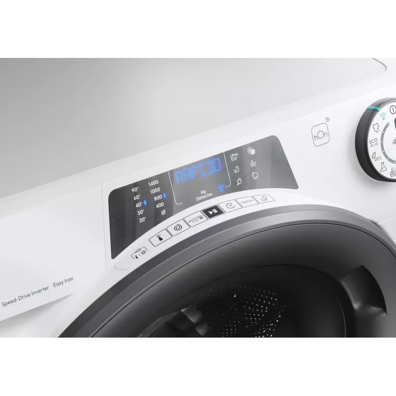 Candy RapidÓ PRO RP 486BWMR/1-S pesumasin eestlaetav 8 kg 1400 RPM valge