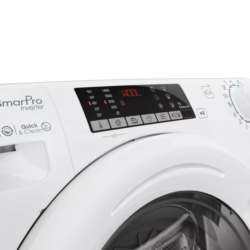 Candy Smart Pro Inverter CO 474TWM6/1-S pesumasin eestlaetav 7 kg 1400 p/min valge