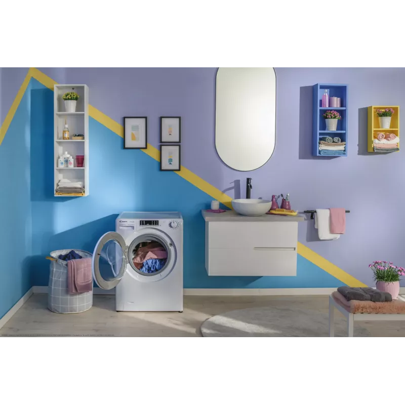 Candy Smart Pro Inverter CO 474TWM6/1-S pesumasin eestlaetav 7 kg 1400 p/min valge