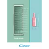 Candy DiVino CWC 200 EELW/NF vabaltseisev must 81 pudelit