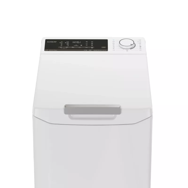 Candy TCA264TM5-S pesumasin, pealtlaaditav, 6 kg, 1200 p/min, valge
