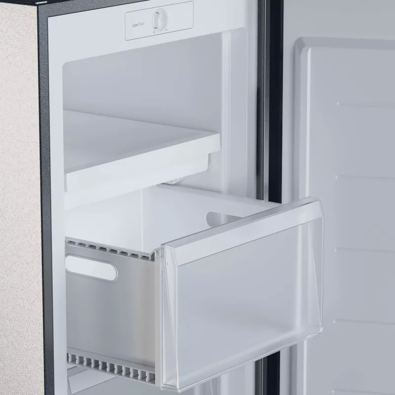 Candy CNUQ2L513EX püstkülmik eraldiseisev 169 L roostevaba teras